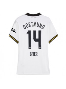 Borussia Dortmund Maximilian Beier #14 Ausweichtrikot für Frauen 2024-25 Kurzarm